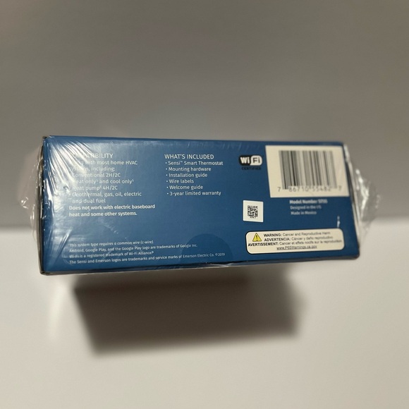 Sensi Smart Thermostat - White - Picture 3 of 5